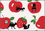 蘋果屋和愛吃草莓的貓